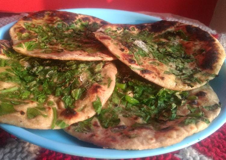 Step-by-Step Guide to Make Quick Spinach naan