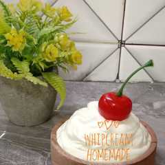 A picture of Whipcream homemade.