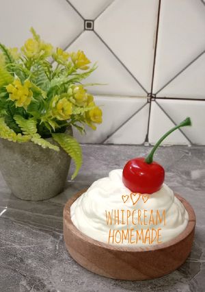 Foto resep Whipcream homemade
