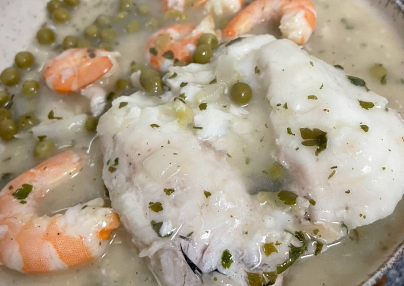 Merluza en salsa verde