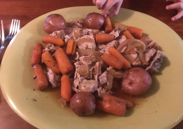 Easiest Way to Prepare Super Quick Homemade Slow Cooker Pork Tenderloin