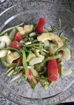 Una foto de Ensalada de caigua