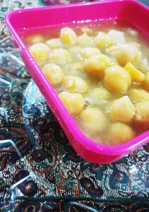 صورة لوصفة حمص لبيبة (لبلبي)
