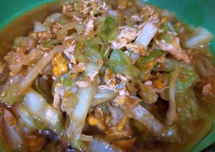 Anti Ribet, Membuat Orak Arik Telor Kol Anti Gagal