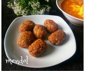 Resep Mudah Mendol Perkedel Tempe Ala Warteg