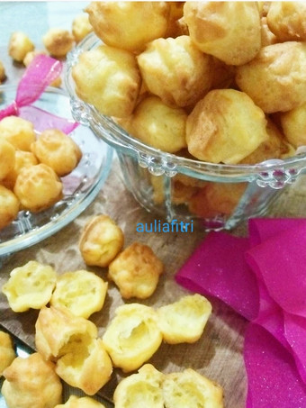 Anti Ribet, Buat Soes mini kering Sederhana Dan Enak