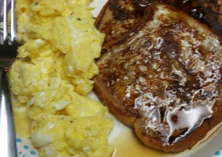 Steps to Make Any-night-of-the-week French Toast with Pumpkin Pie Spices