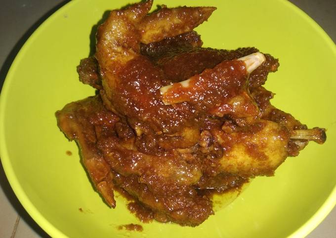 Sayap ayam kecap