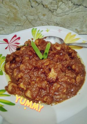 Foto resep Ayam Masak Bumbu Sate