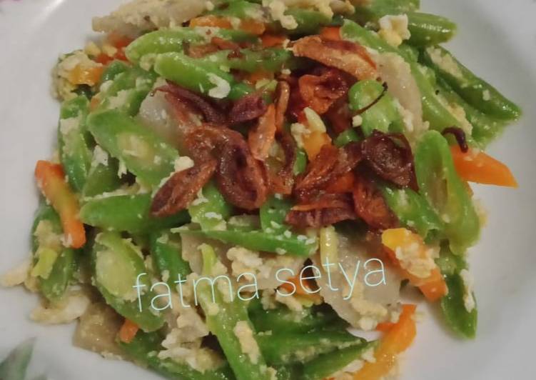 Resep 006. Orak Arik Buncis yang lezat Untuk Jualan