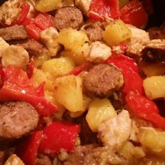 A picture of Chicken Campagnola.