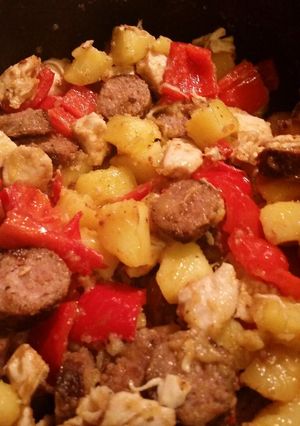 A picture of Chicken Campagnola.