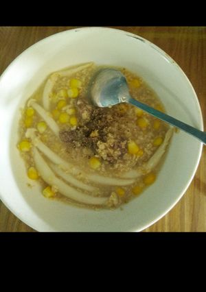 Hình của món Súp yến mạch.