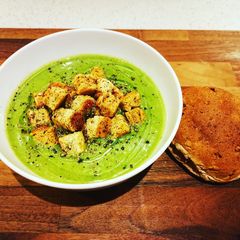 A picture of Potato, Leek & Kale Soup.
