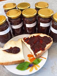Szilvalekvár, fagyasztott szilvából recept fotója