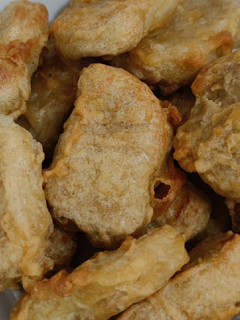A picture of Chicken nuggets air fried.