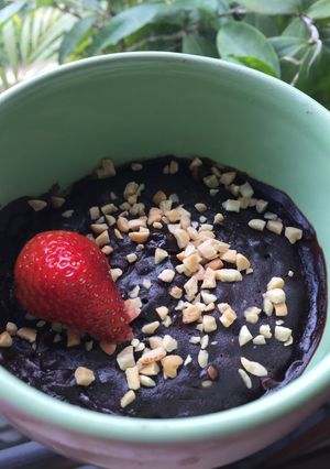 Foto resep Chocopeanut cake in a mug