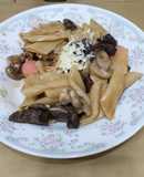 Penne rigate e funghi
