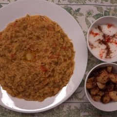 A picture of Moong Dal Khichdi.
