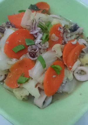 Foto resep Capcay Cumi sayur