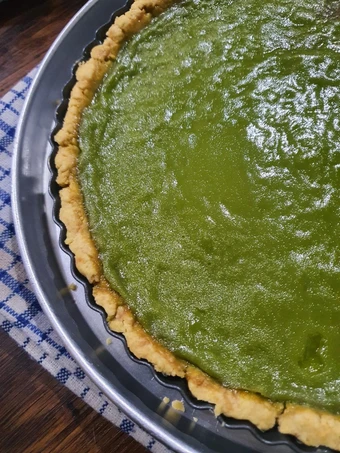 Langkah Gampang Membuat Resep Matcha Milk Pie (Pie Susu Matcha/ Green Tea) yang Sempurna Anti Ribet, Mantap