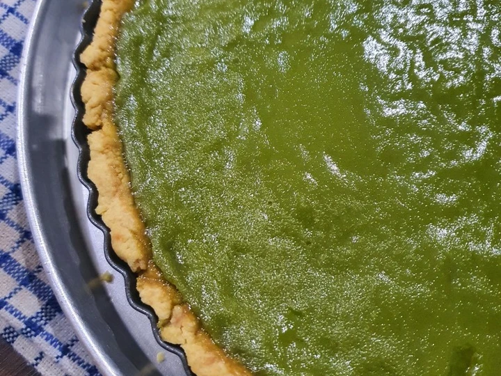 Langkah Gampang Membuat Resep Matcha Milk Pie (Pie Susu Matcha/ Green Tea) yang Sempurna Anti Ribet, Mantap