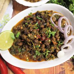 Palak Chana Masala A picture of Palak Chana Masala.