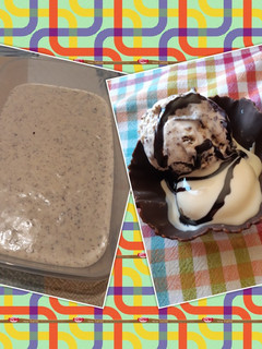 Una foto de Helado de stracciatella sin heladera (rapidísimo)