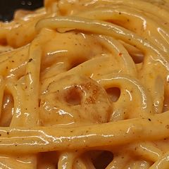 A picture of Shrimp pasta.