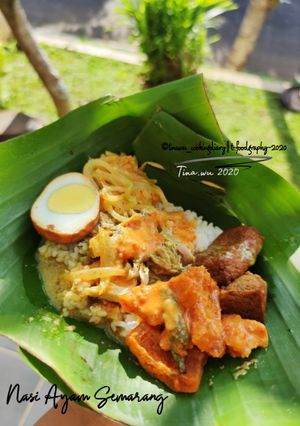 Foto resep Nasi ayam Semarang