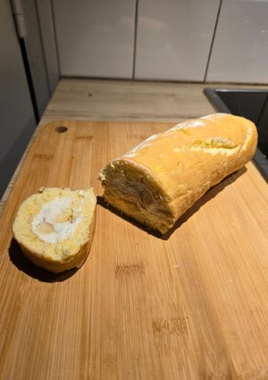 Une photo de Roulé à la banane