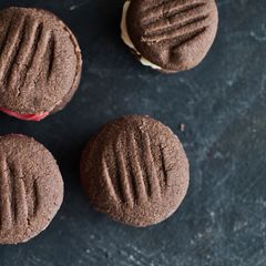 A picture of Chocolate Melting Moments.