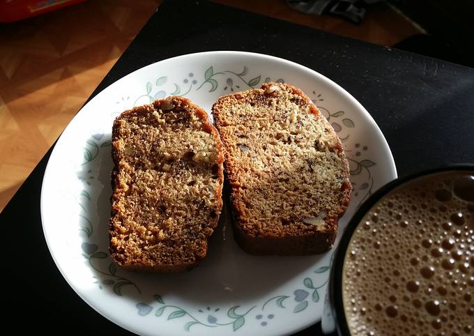 Recipe of Super Quick Date-n-walnut Loaf Cake