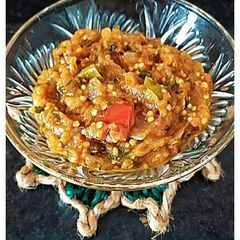 Baingan bharta A picture of Baingan bharta.