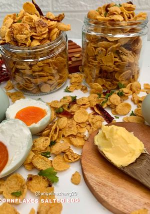 Foto resep Cornflakes Salted Egg❤️❤️