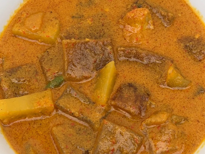 Langkah Gampang Menyiapkan Resep Gulai kikil kentang Anti Ribet, Lezat