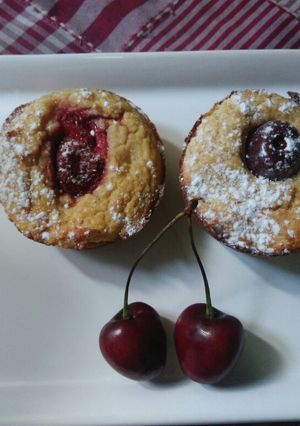 Una foto de Muffins de avena, ricotta y nueces