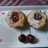 Muffins de avena, ricotta y nueces