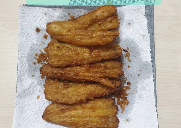 Resep Baru 91. Goreng Pisang Kipas Enak Sempurna