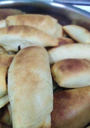 صورة لوصفة فطاير الدجاج 🌯🍟