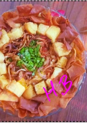 صورة لوصفة حراق بإصبعو أكلة شامية 🥰💞💞