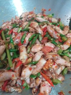 Foto resep Sambal Cumi Asin