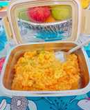 Vegi rava Khichdi (left over dal rava Khichdi)