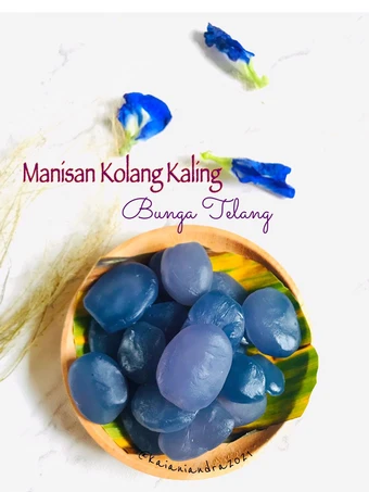 Cara Gampang Menyiapkan Resep Manisan Kolang - Kaling (Bunga Telang) yang Menggugah Selera Anti Ribet, Mantap