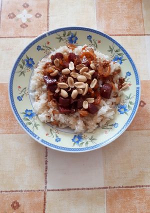 Hình của món Xôi mặn.