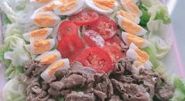 Hình ảnh món Salad bò trứng & sốt cà chua