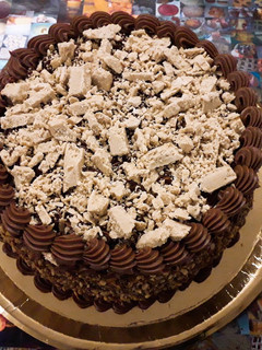 Una foto de Crema de chocolate para relleno o cobertura de torta 🎂
