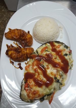 Foto principal de Berenjena rellena de verdura