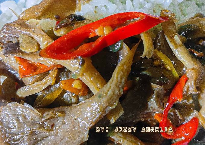 Resep Tumis Jamur Hiratake Tiram Hitam Oleh Jezzy Angelia Cookpad