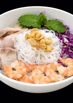 Hình của món SP.0504 - Bún Bắp Cải Tím.